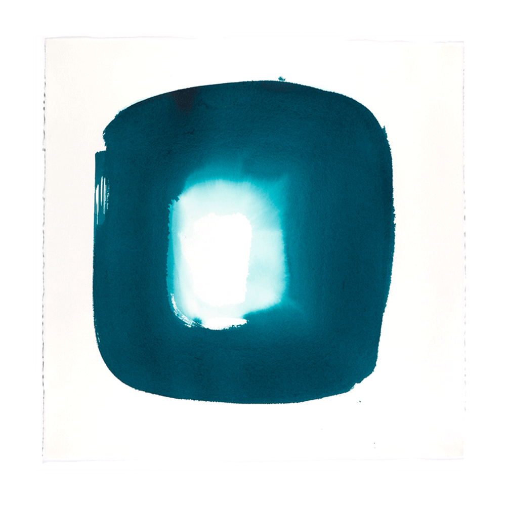 2012 · Aperture in Turquoise IV