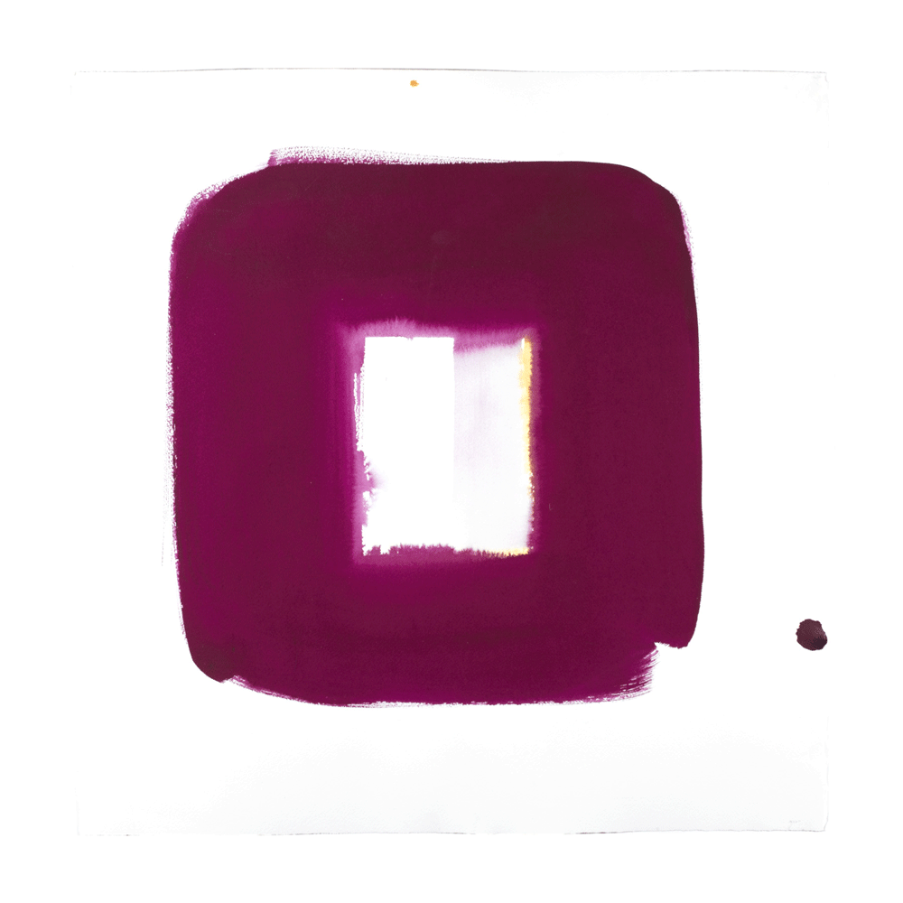 2013 · Aperture in Violet with Yellow Accent I