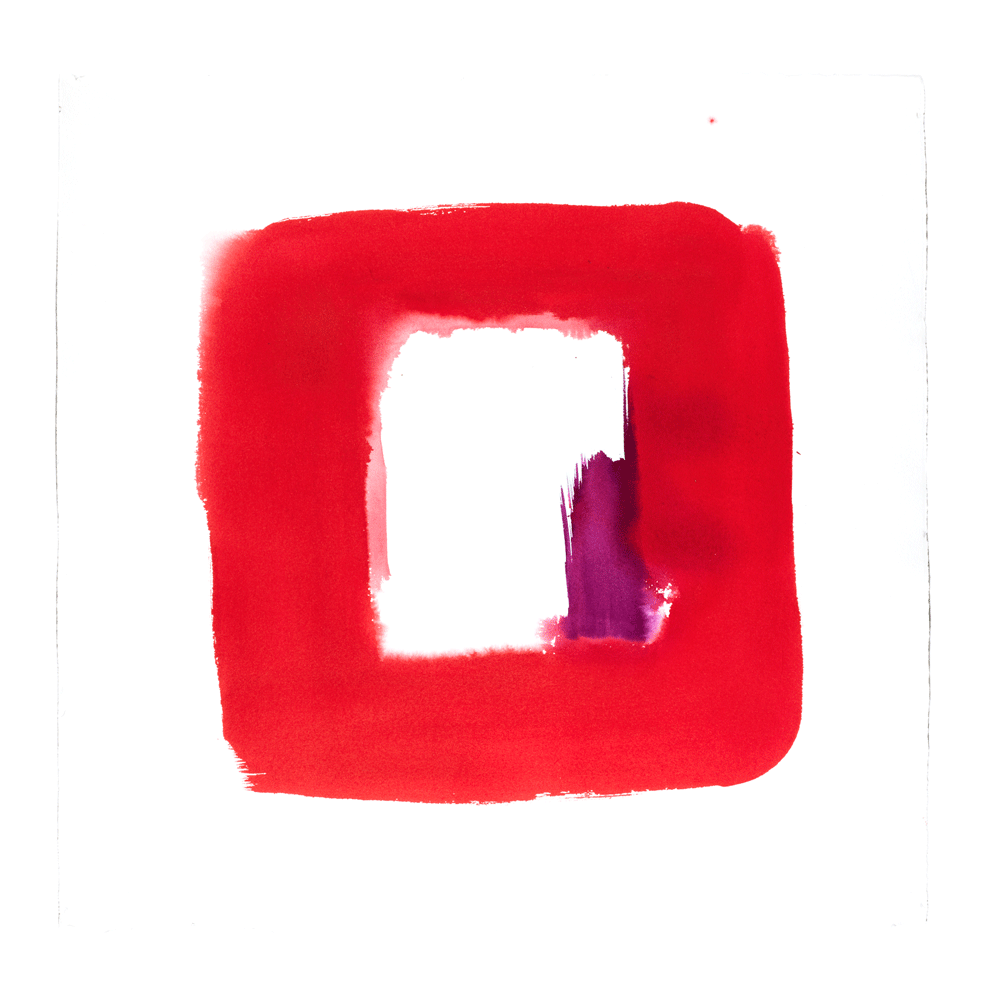 2013 · Aperture in Red with Purple Accent IV