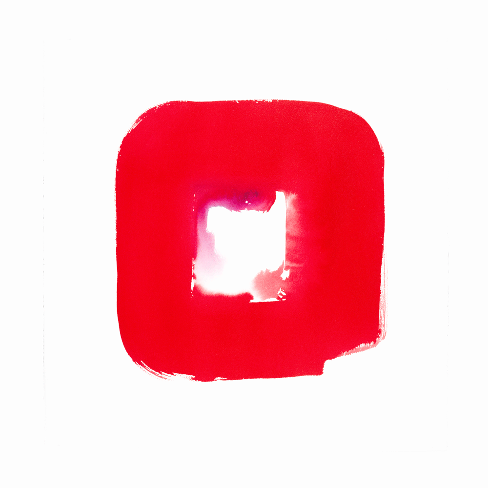 2013 · Aperture in Red with Violet Accent II