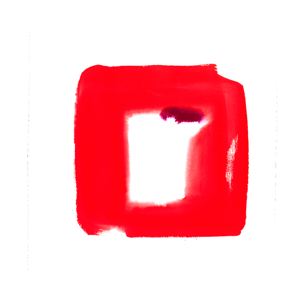 2013 · Aperture in Red with Violet Accent I