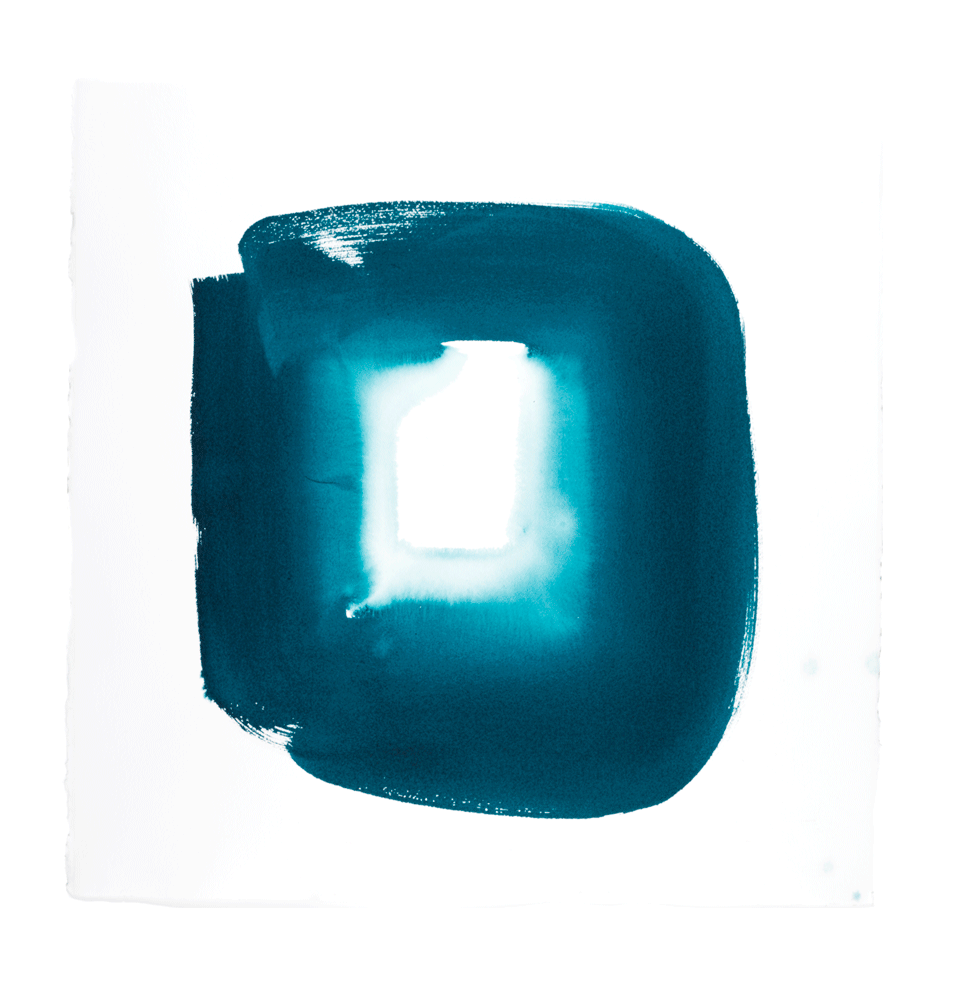 2013 · Aperture in Turquoise VII