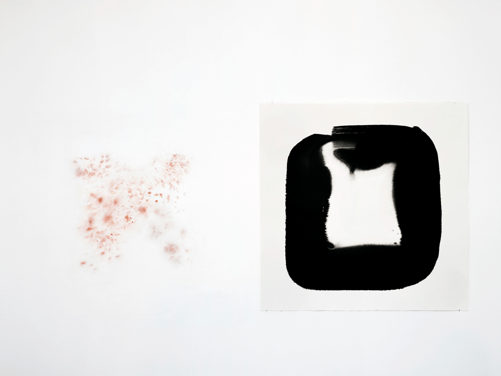 Figment in antique pink I @ trestle Gallery