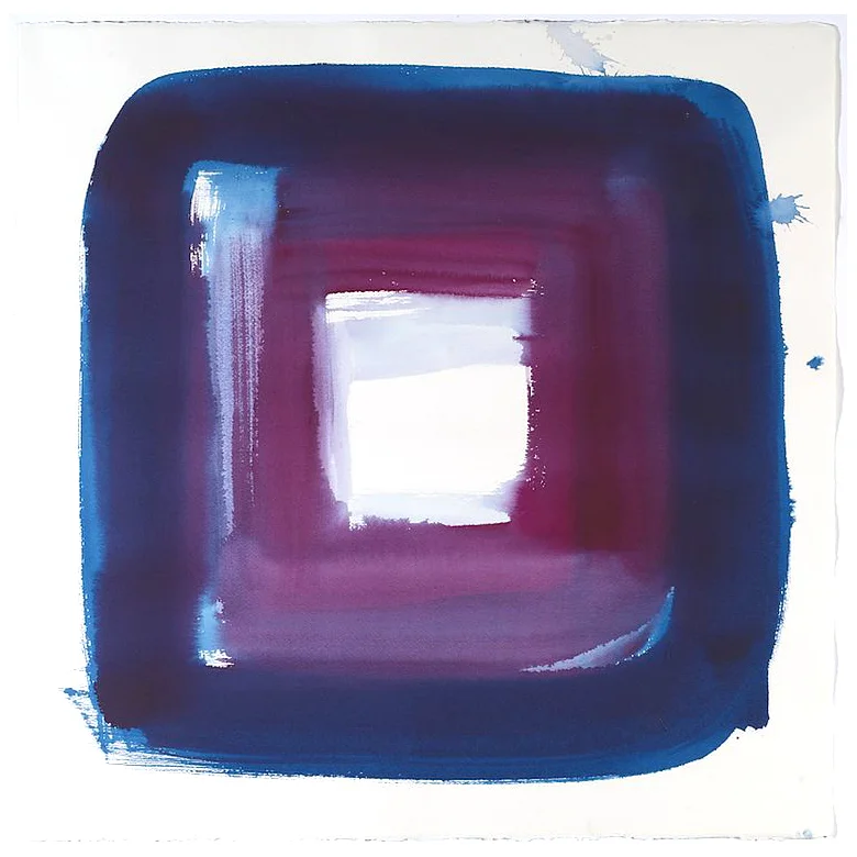 Aperture in Purple & Indigo II · 2012