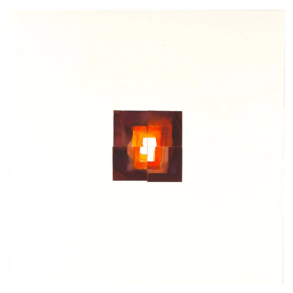Small Collage in Orange & Brown II · 2011/2012
