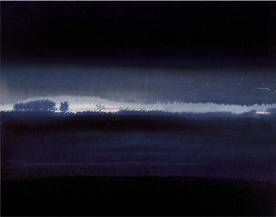 The Space Between - deep blue #10 *