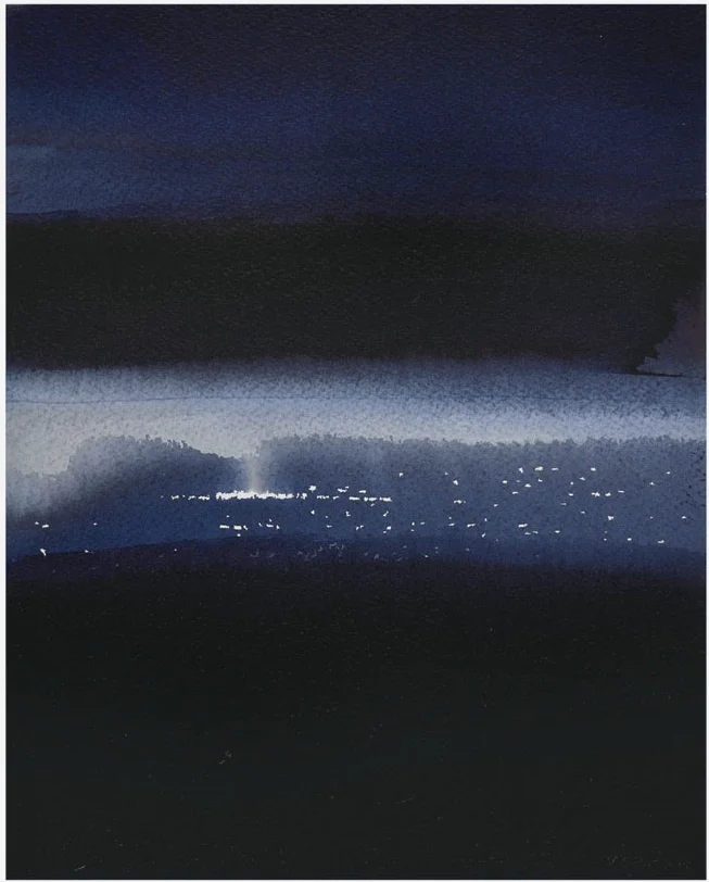 The Space Between - deep blue #6