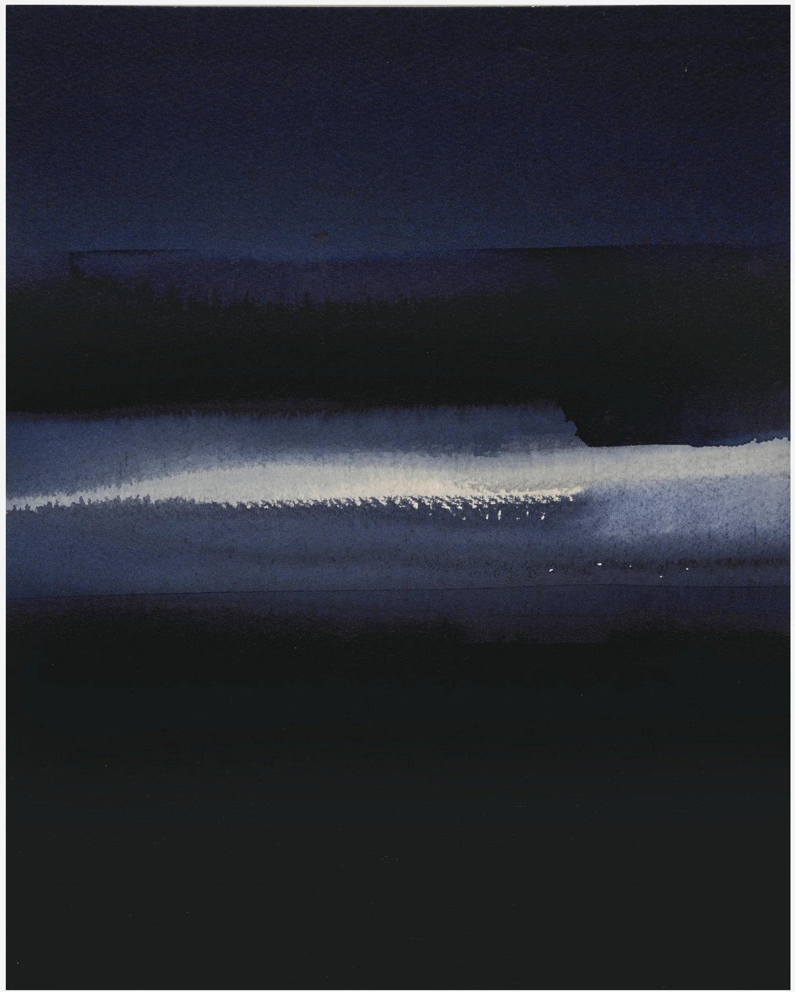 The Space Between - deep blue #5