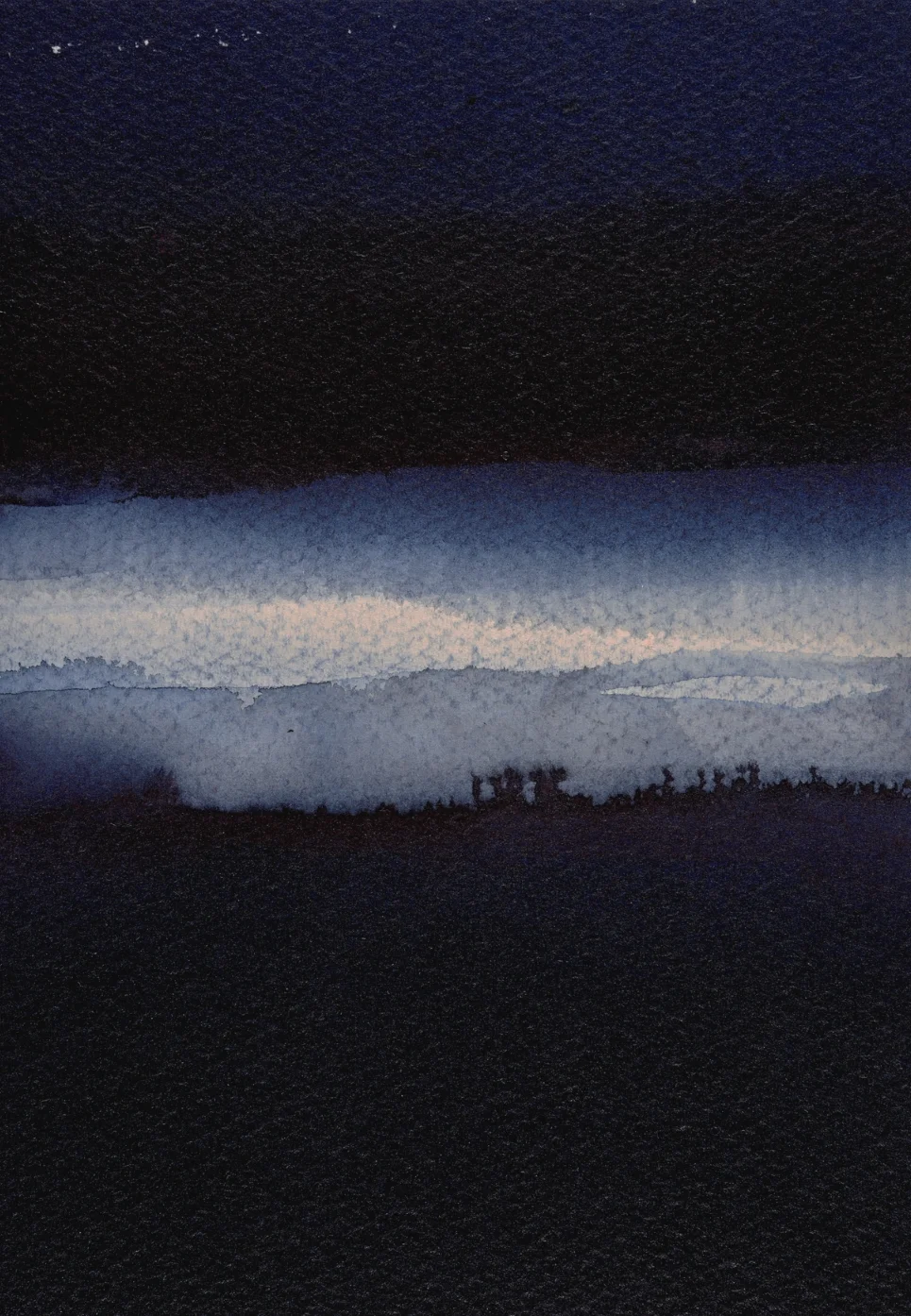 The Space Between - deep blue #4