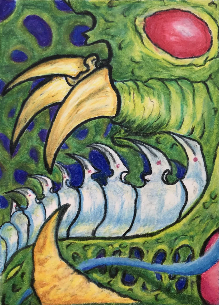 Creature — art by Cameron Paris Cloud