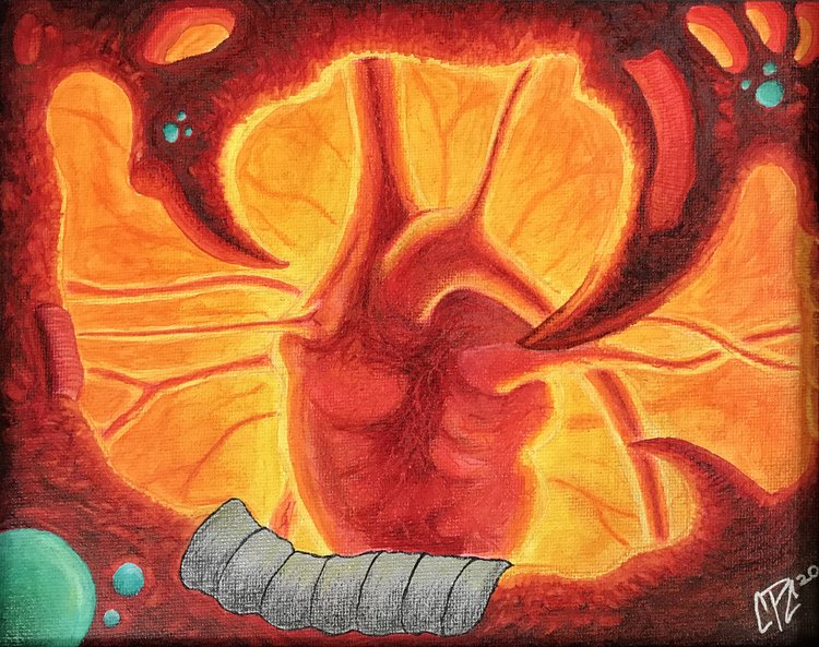 Heart of Fire — art by Cameron Paris Cloud