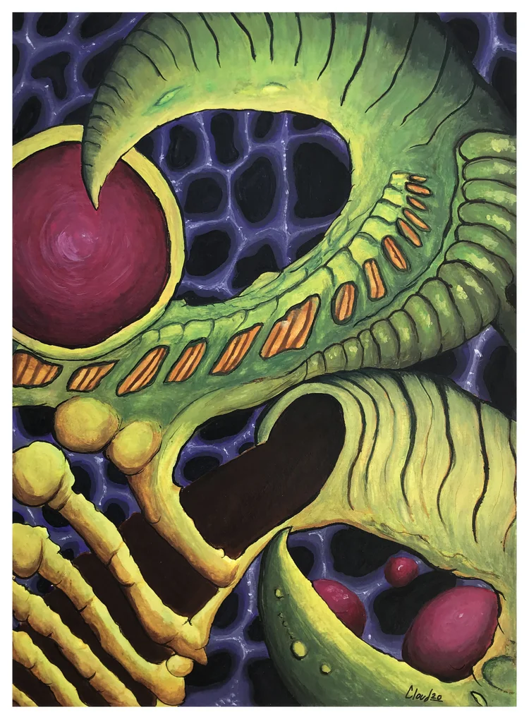 Reptile — art by Cameron Paris Cloud