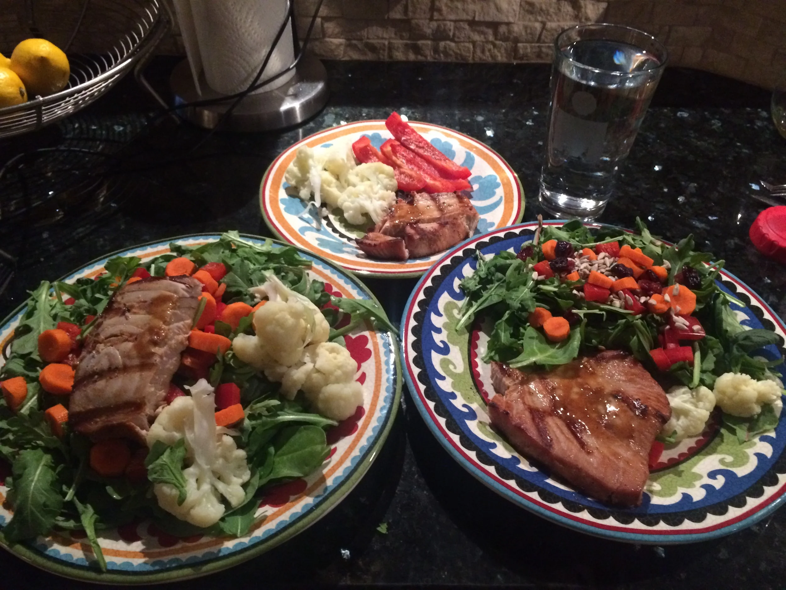 Ginger Garlic Ahi Tuna