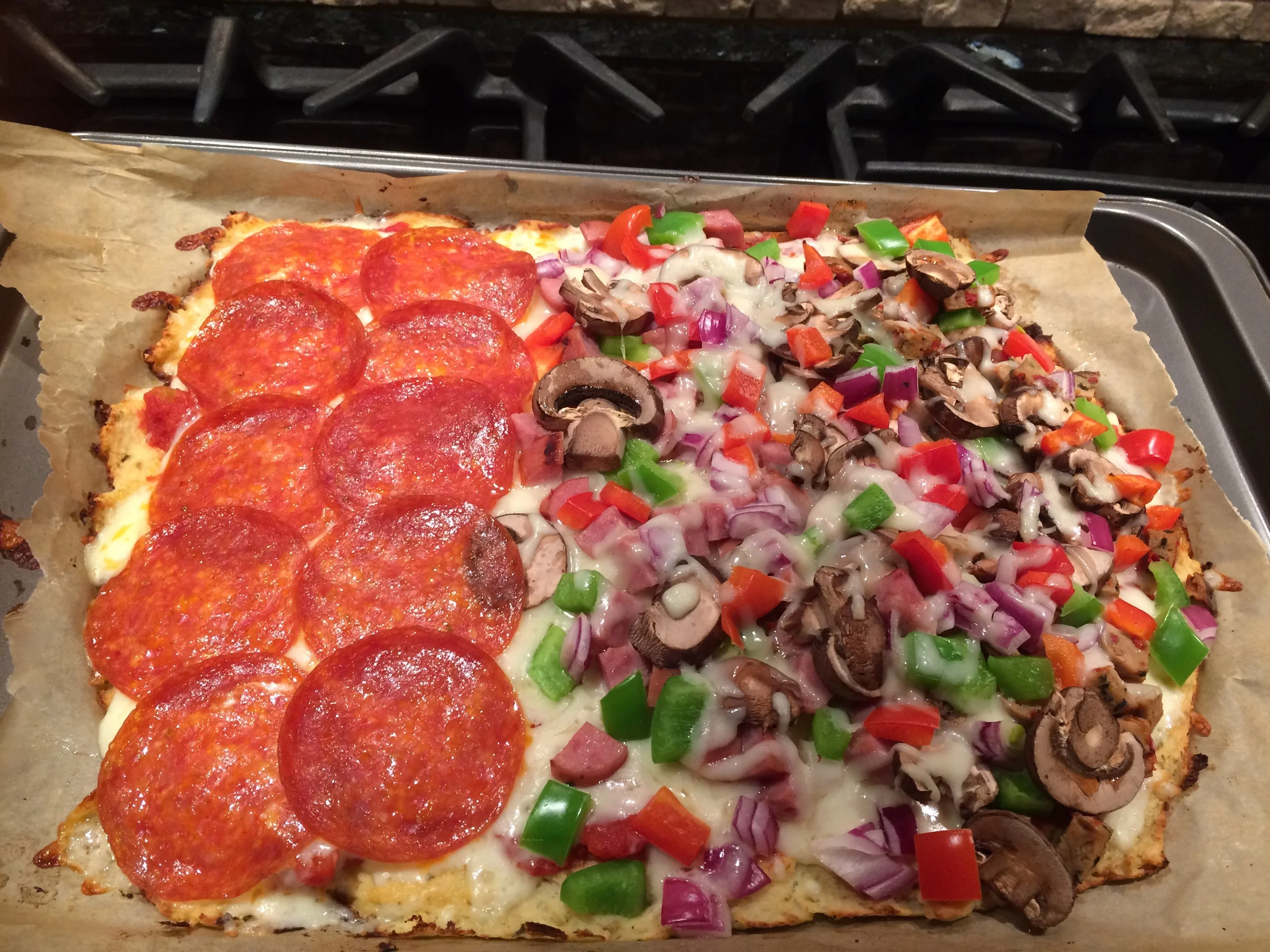 Cauliflower Pizza!