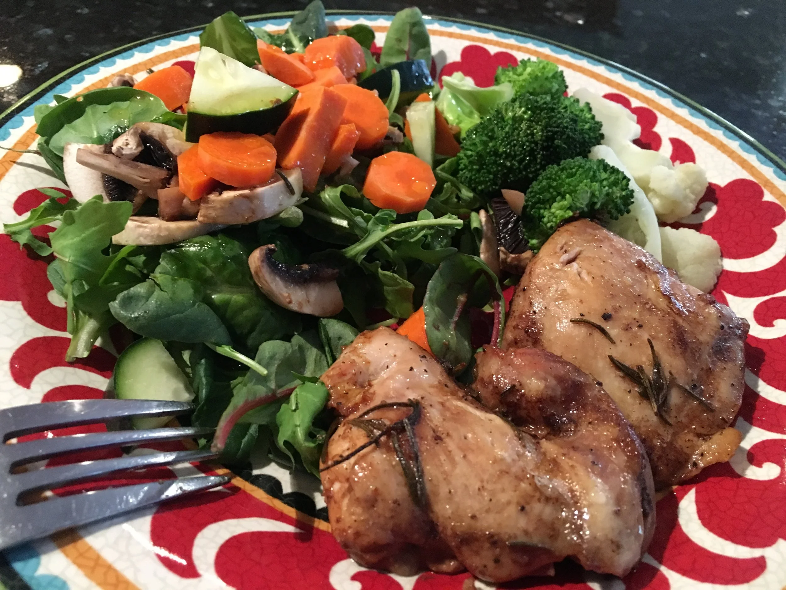 Dijon Balsamic Chicken Thighs