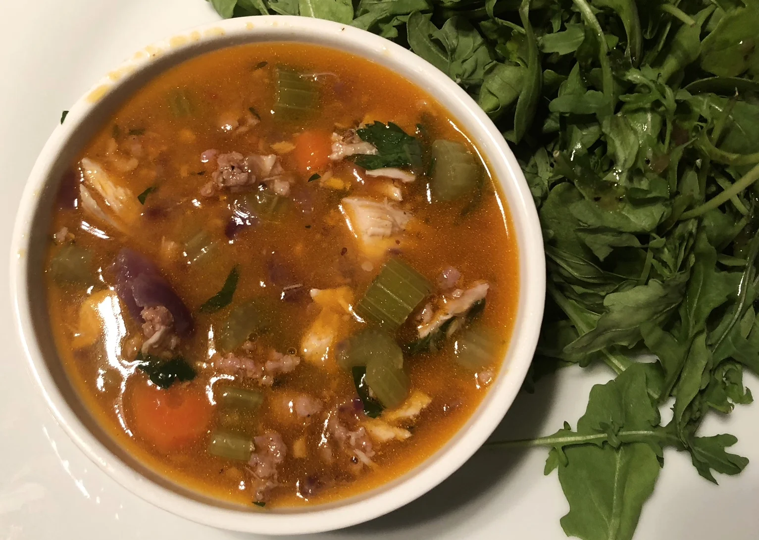 Instant Pot Chicken and Sausage Soup