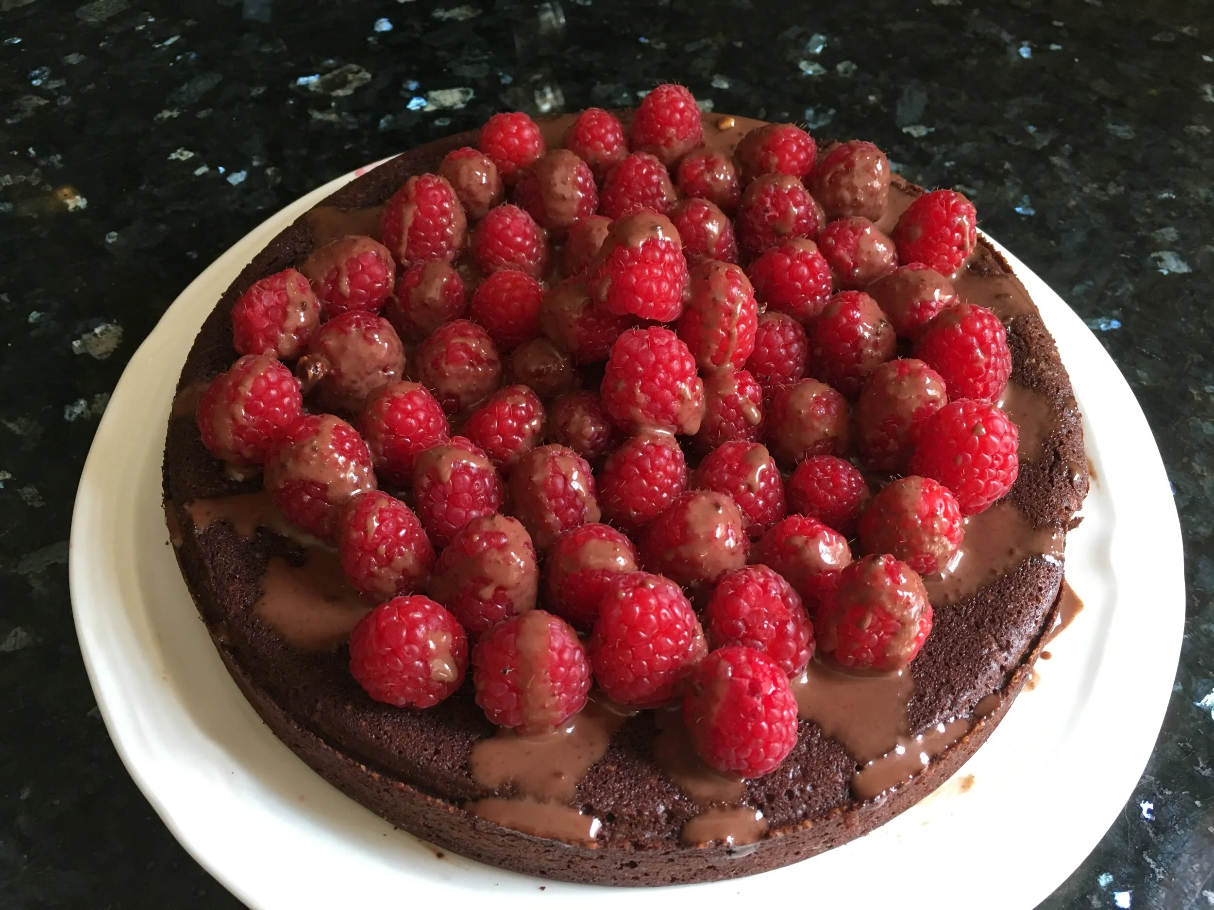 Chocolate Raspberry Cake