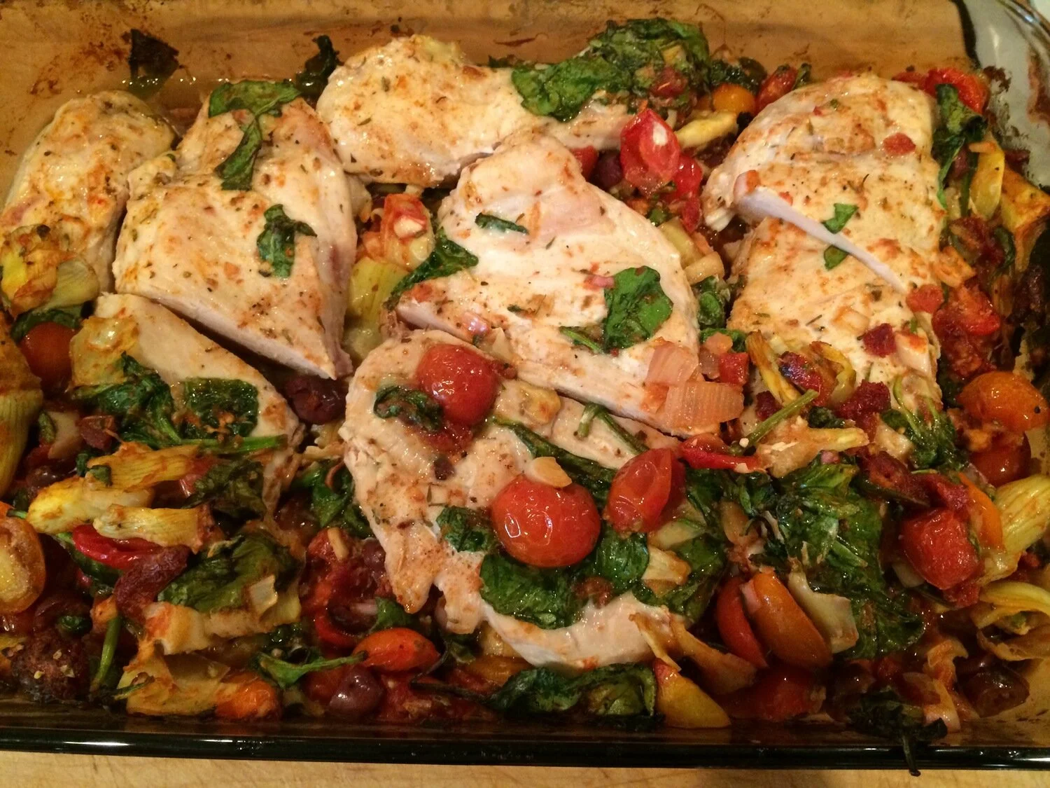 Easy Mediterranean Chicken
