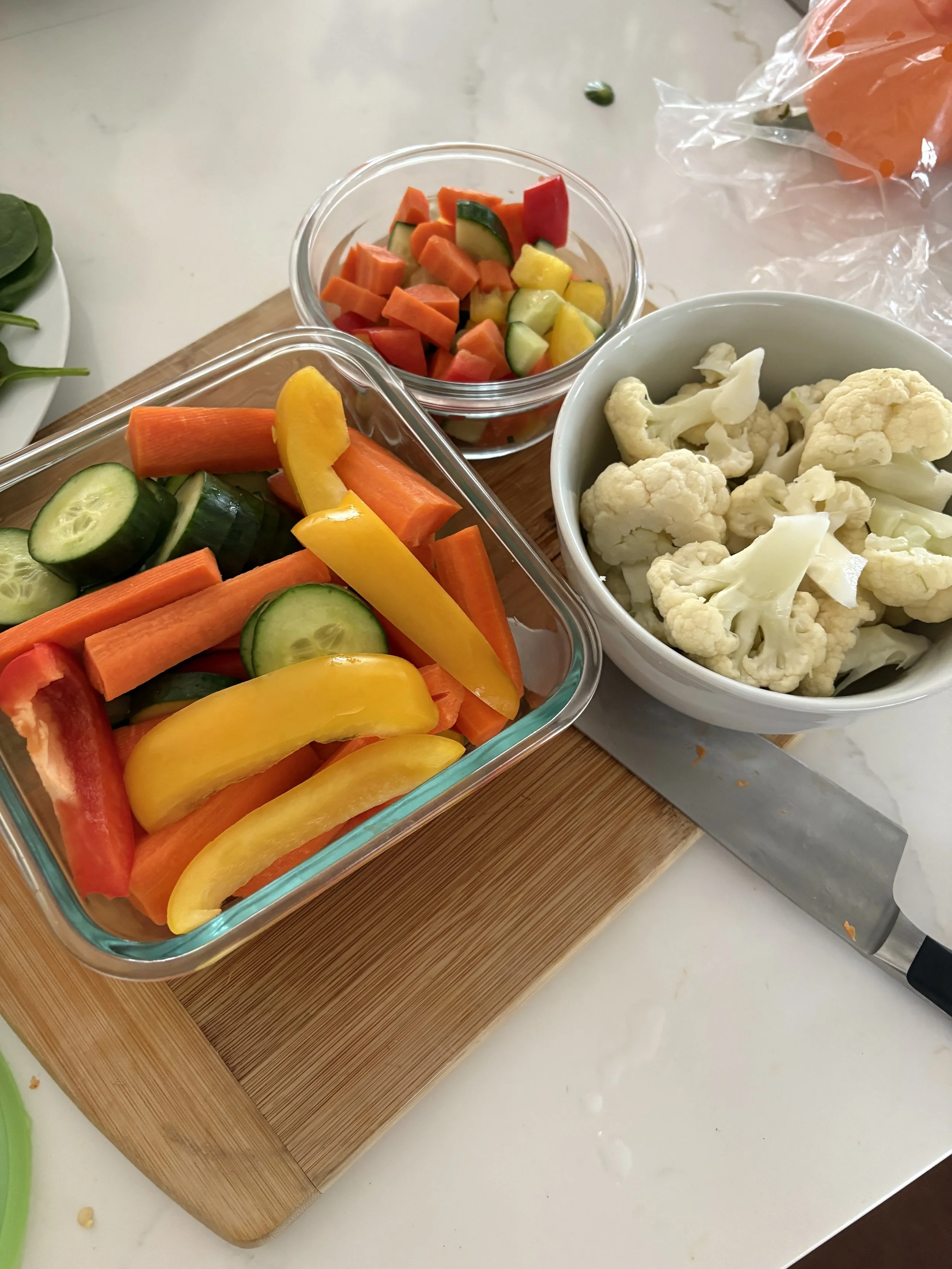 Quick Veggie Prep to Make Salads and Healthy Snacking Easier