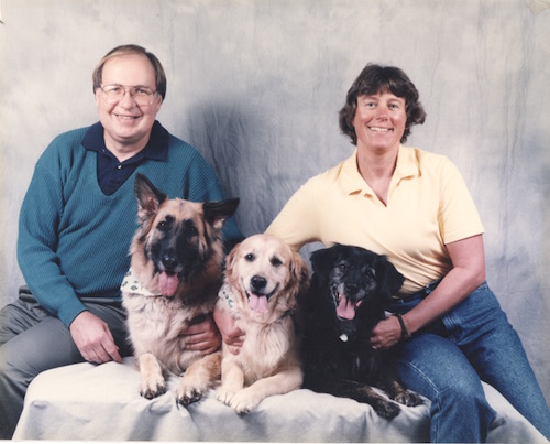 Dennis Smith and Ginger Campbell (taken ~2000)
