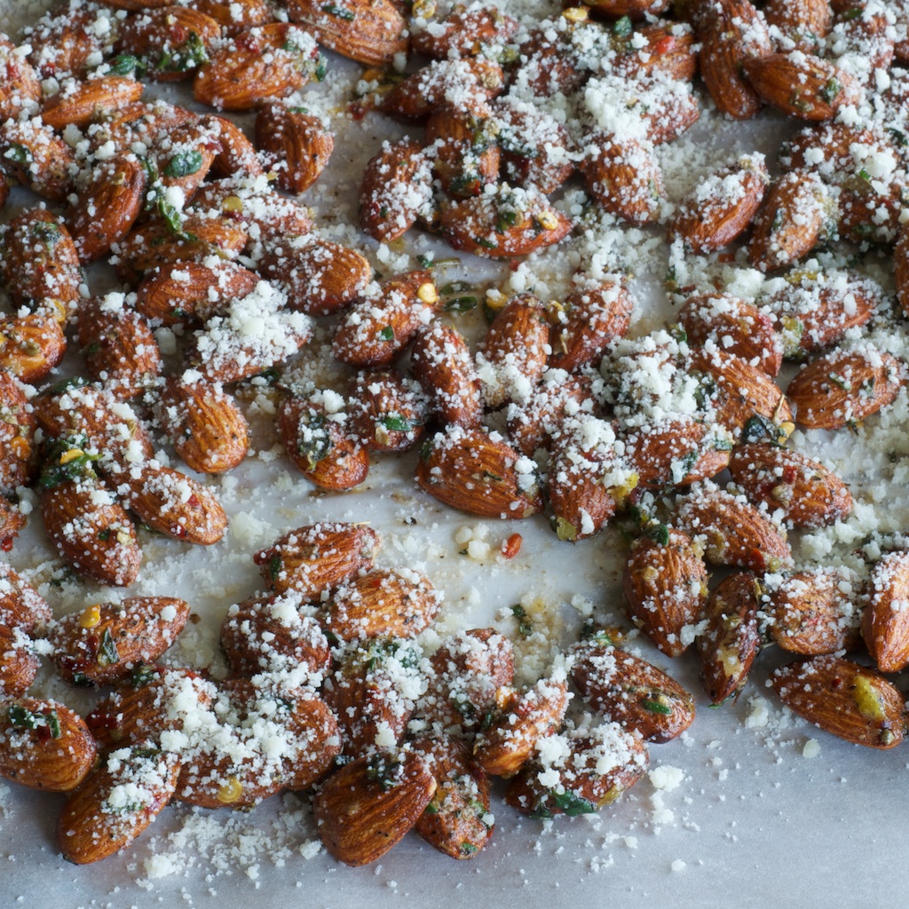 Savory Roasted Almonds Pixels Crumbs