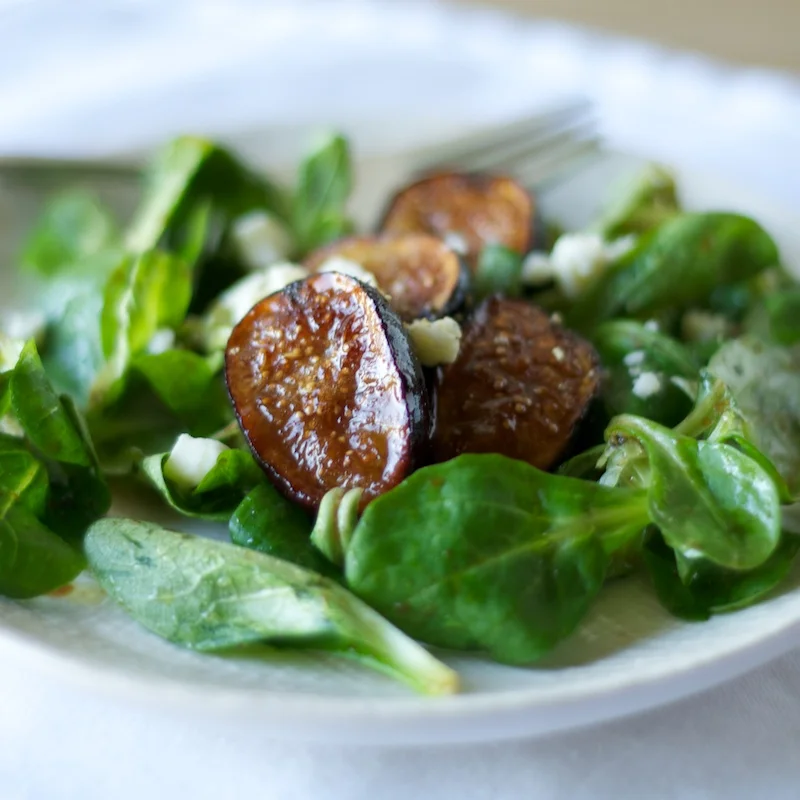 Grilled Fig Salad — Pixels + Crumbs
