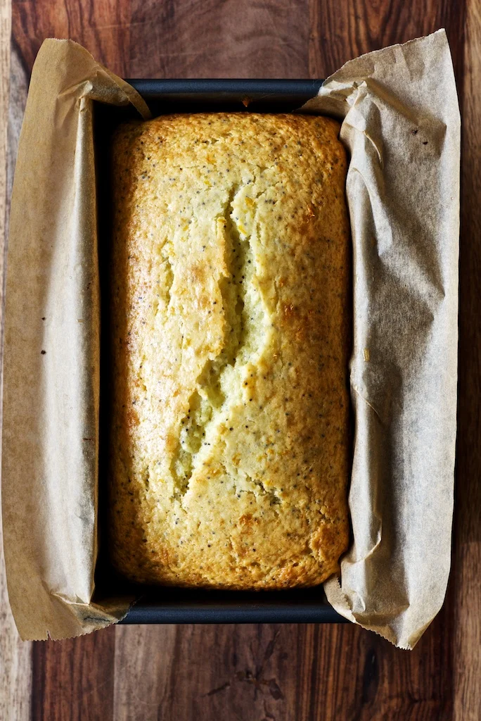 Lemon Poppy Loaf Cake