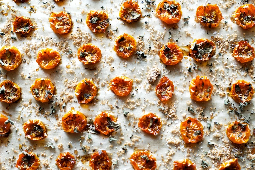 Dried Tomatoes with Herbs