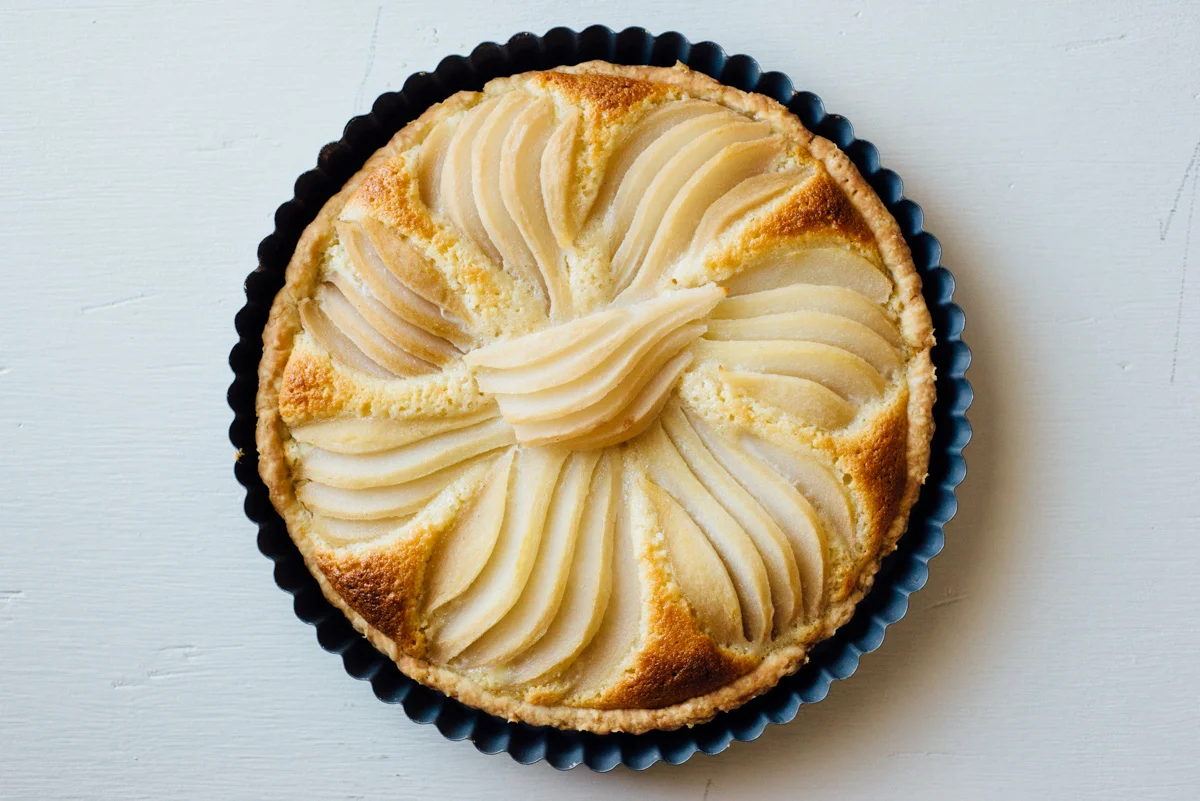 Pear + Almond Tart