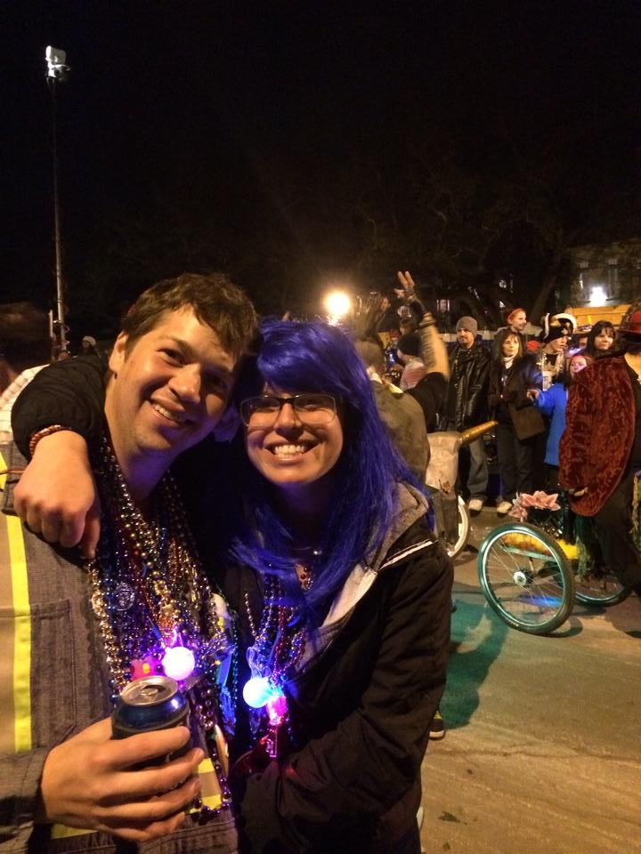 They live in New Orleans. They are friends.