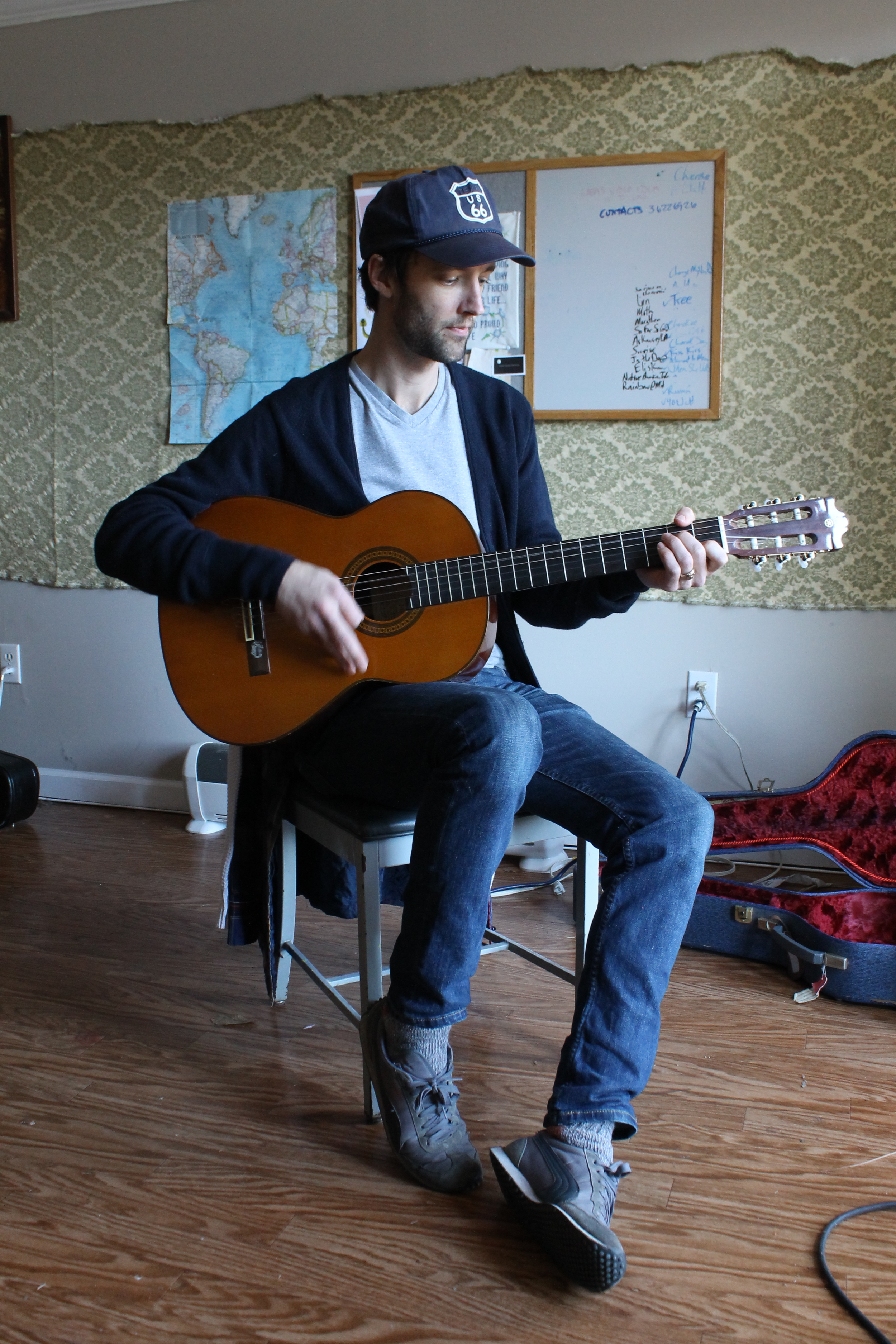 Ben Elkins playing Geode photo by Jakob Lewis