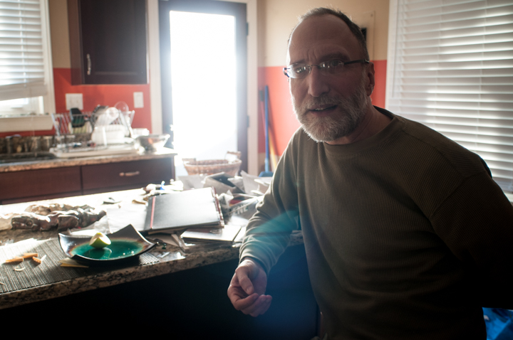 Roger Weismeyer in his home in Nashville. Photo by Tasha A F Lemley