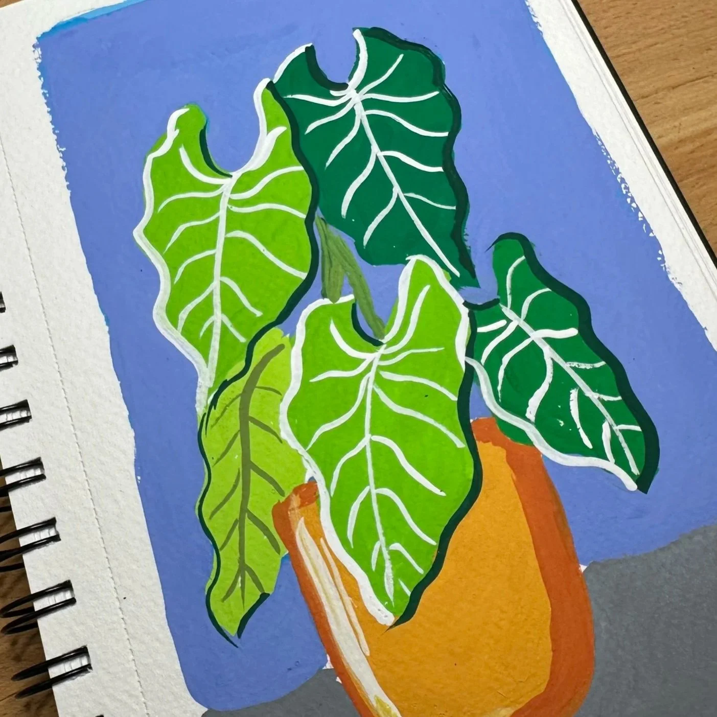 Learning Gouache, One Painting at a Time