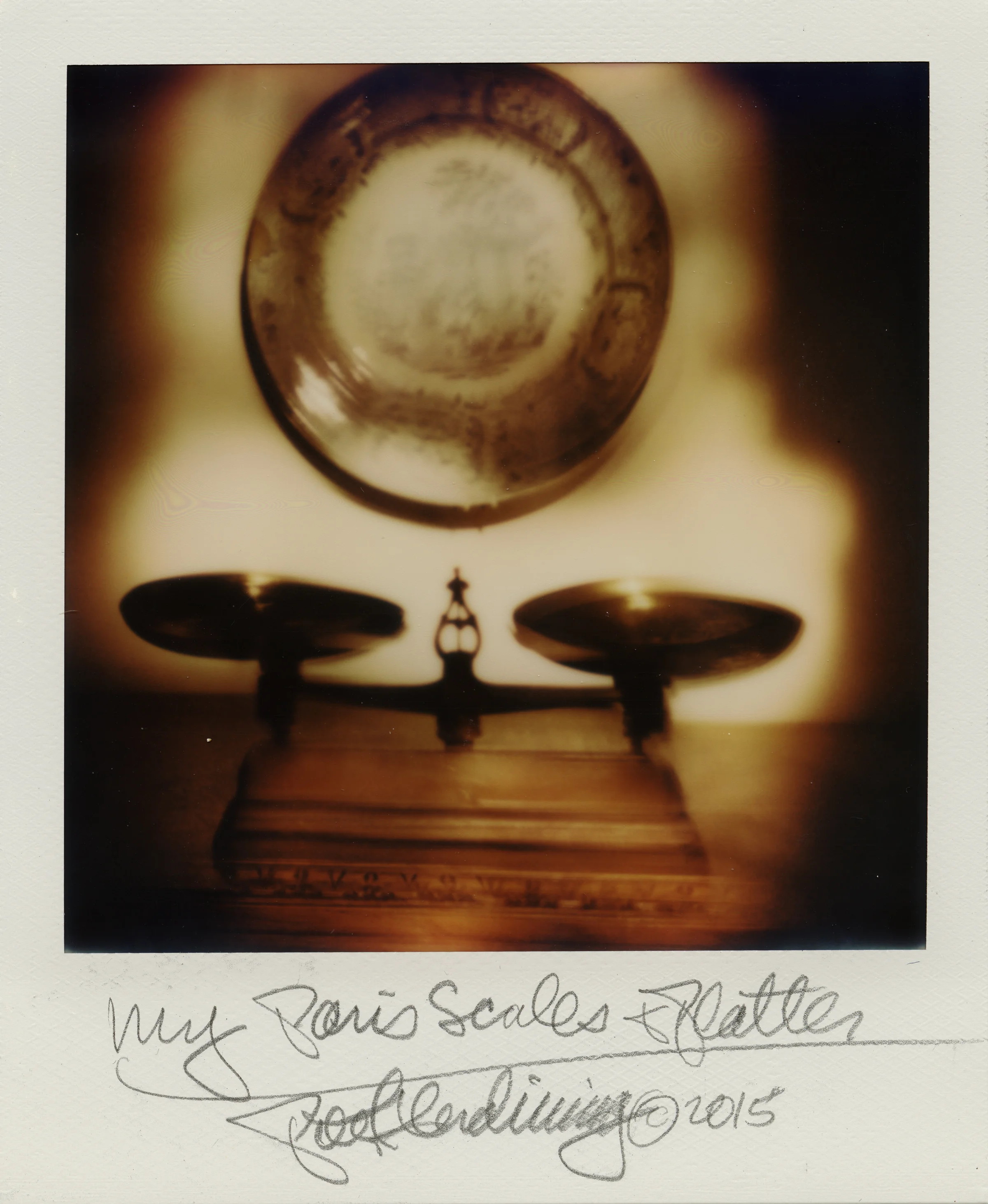 My Paris Scales & Platter (c) 2015
