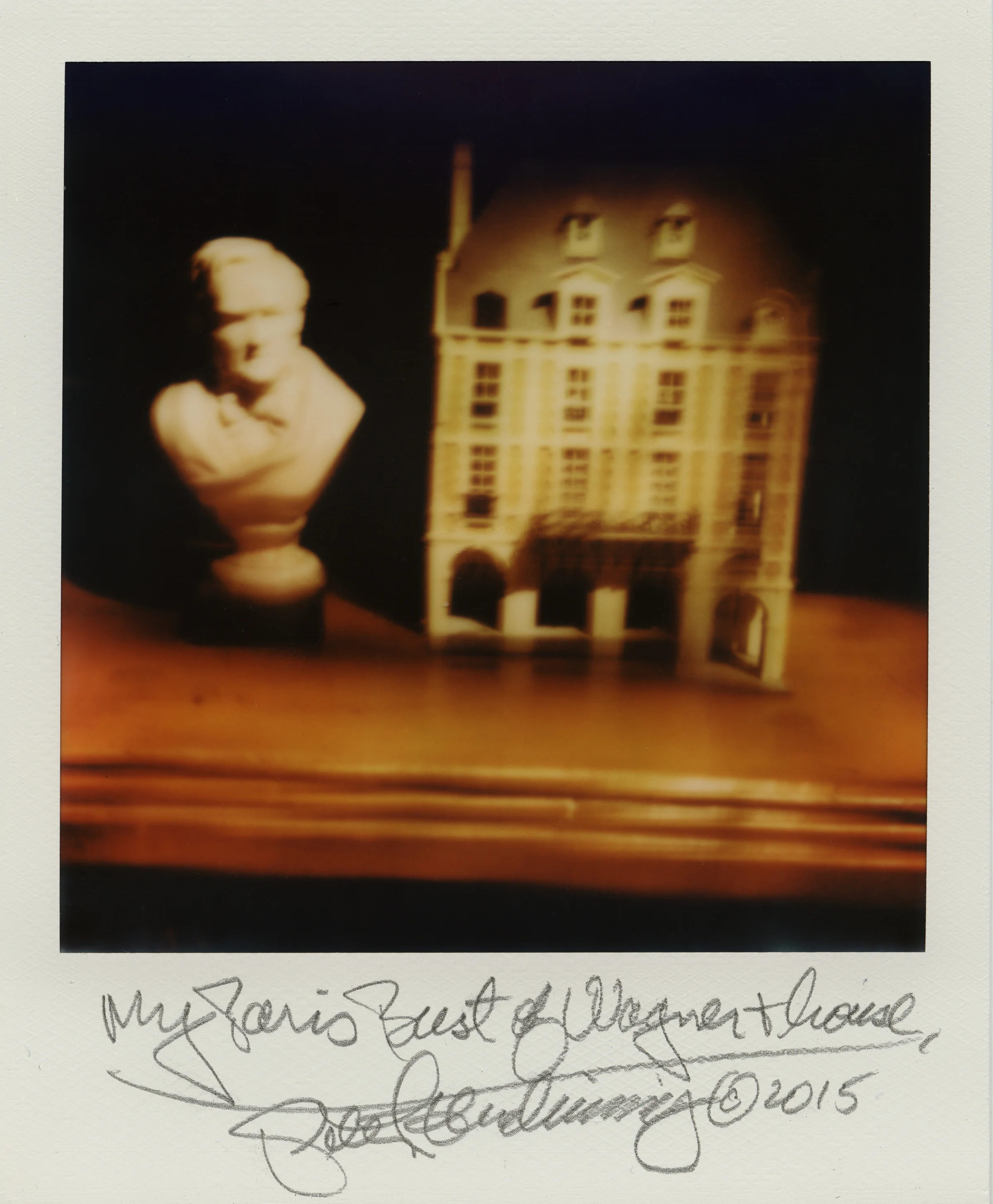 My Paris Bust of Wagner & home (c) 2015