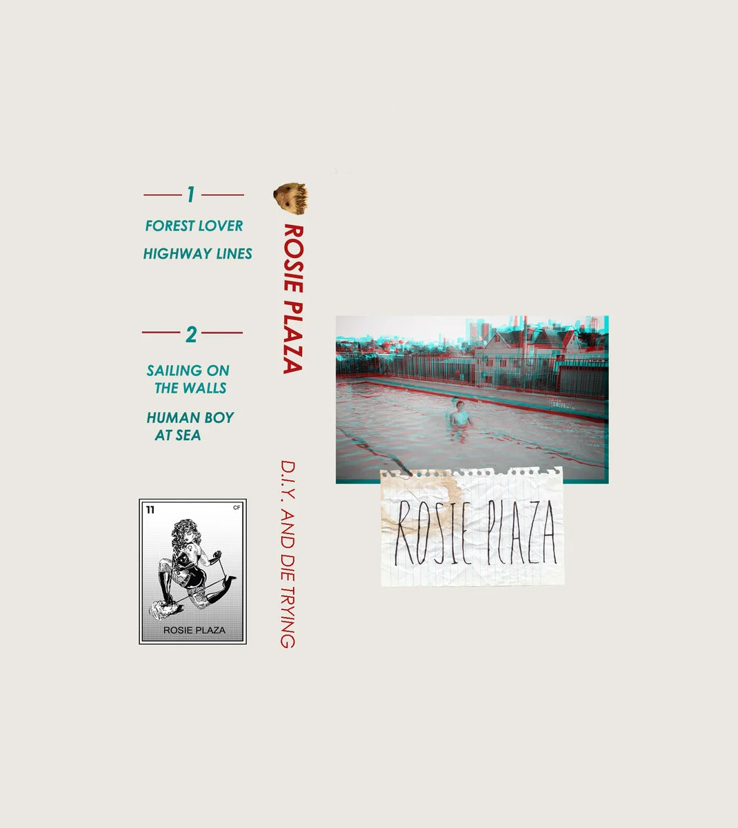 Dominatrix Illustration for Rosie Plaza's EP