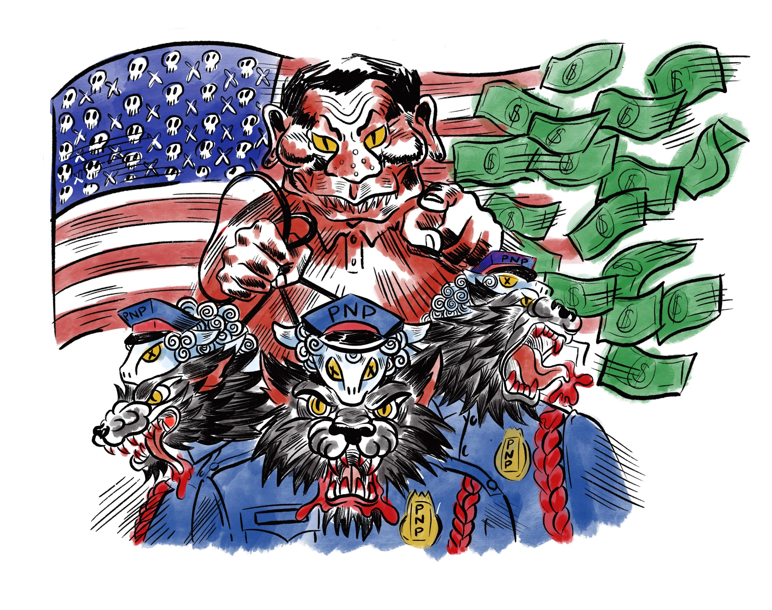 recent prop pieces for Bayan SoCal, Bayan USA, and PUSO.