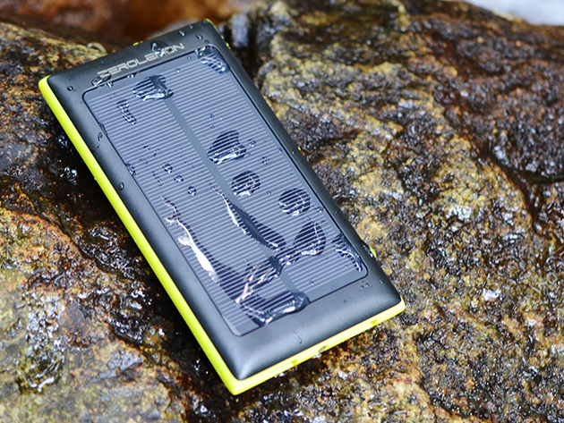 Mostly water resistant and rugged.