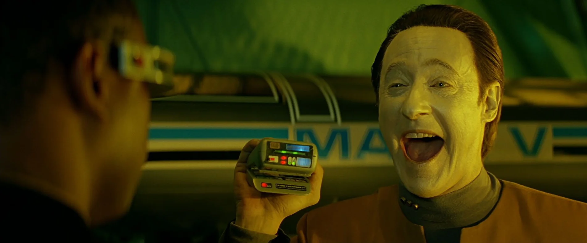 We've got tablets and we really don't know how to use them...just like Data and Mr. Tricorder. Seriously.