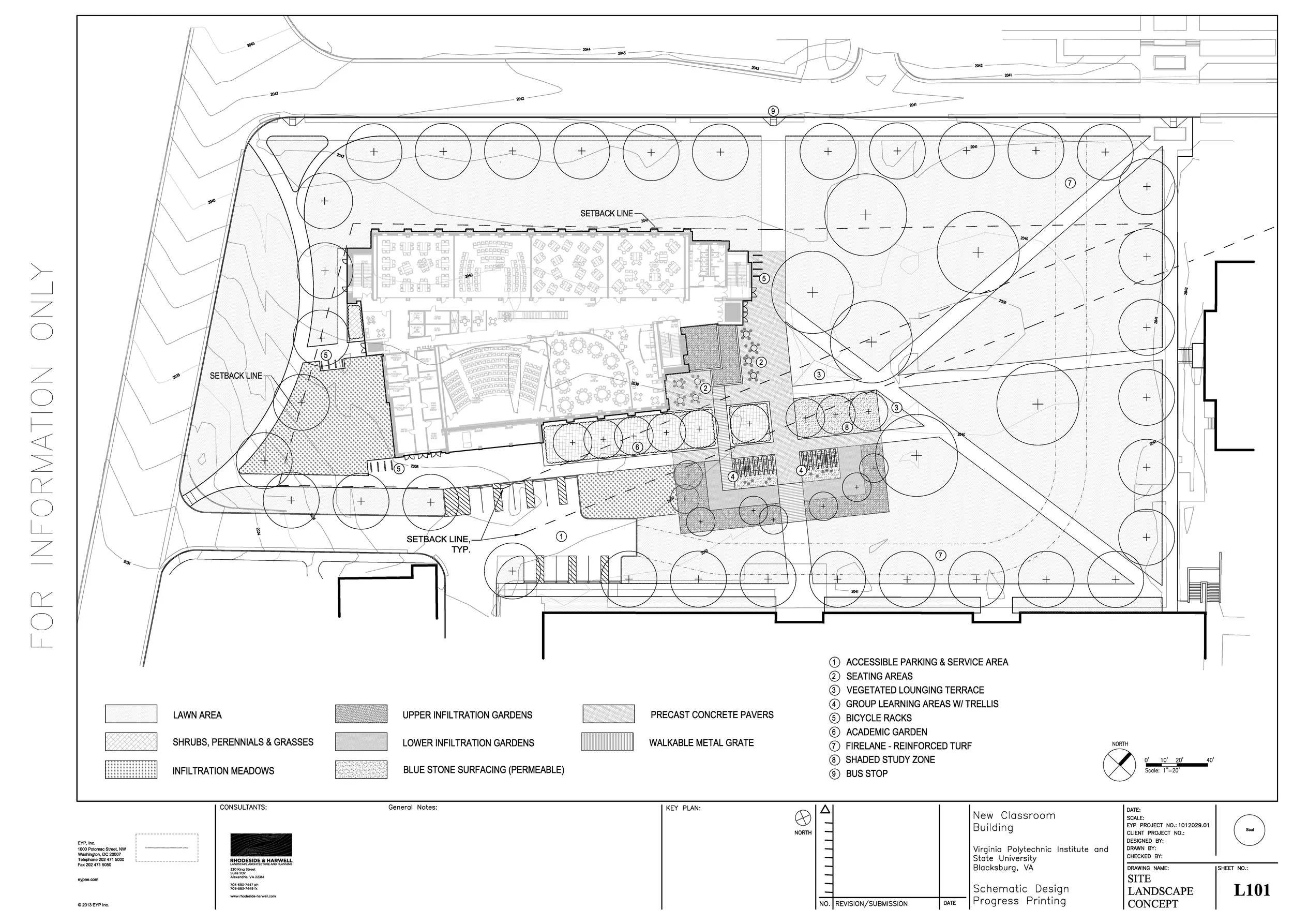 Virginia Tech New Classroom Building, Blacksburg, VA