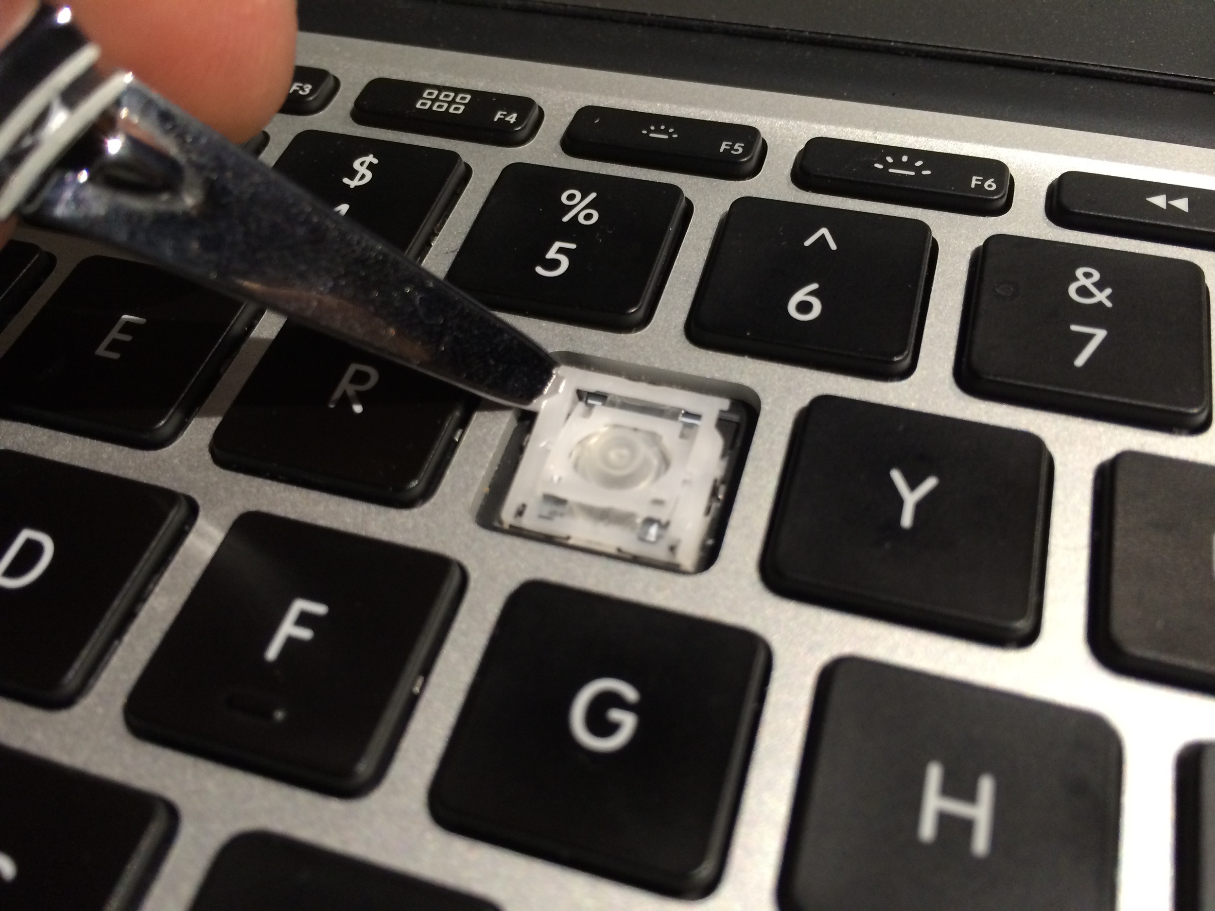 Fixing A Broken Key On A Macbook Air Some Random Nerd