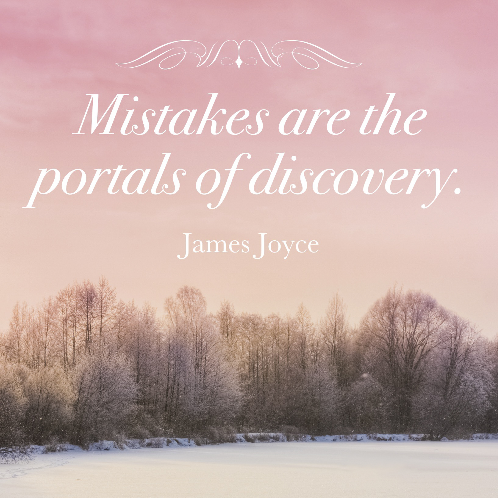 Michelle Larson - We really discover who we are when we make mistakes. A mistake reroutes us to where we are meant to go. It may feel like a roadblock, but ultimately it is a bridge that takes us to where lessons are learned and applied... where life is perfectly imperfect. 