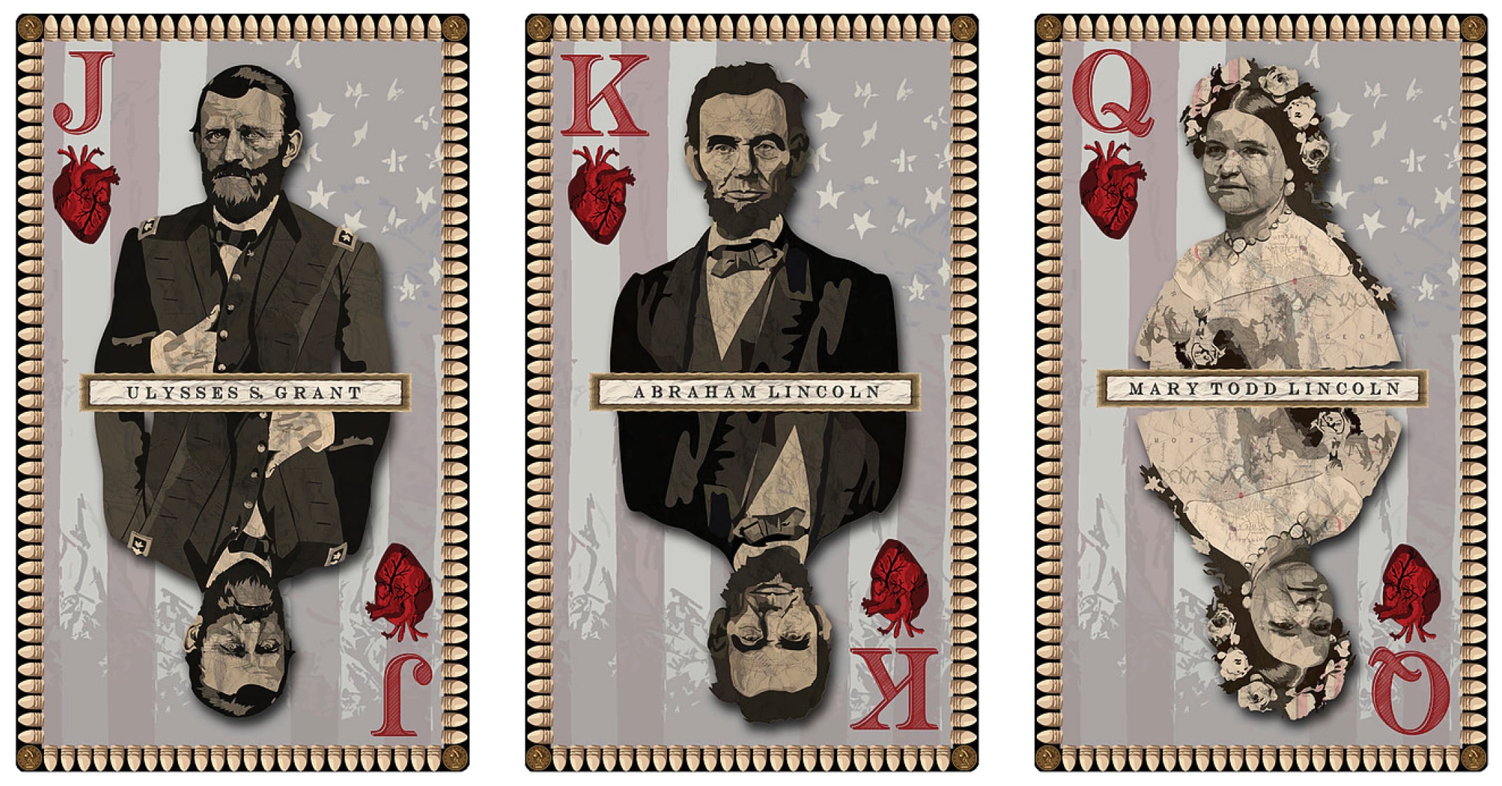 Erik Larson - I'm inspired to complete a long-time project...my civil war themed playing cards.