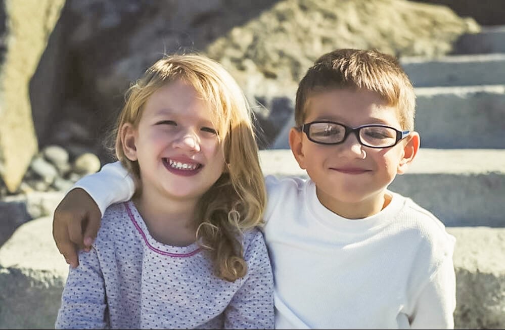 Emily Weathers - These two really inspire me to be the best person I can be. My niece and nephew have inspired many aspects in my life, including my move to California. This is a rare photo of them sitting still for the camera!