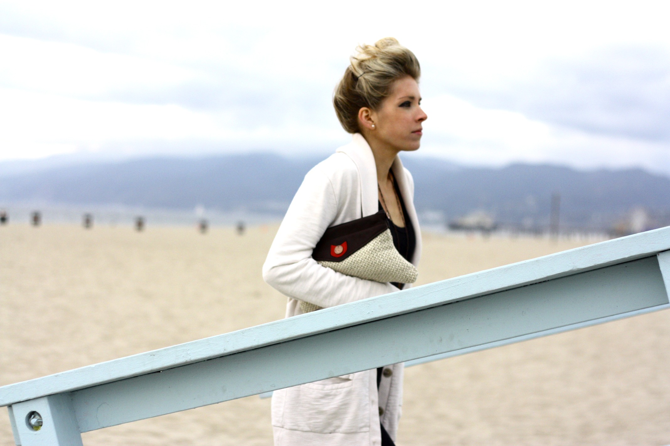 Lizzie at the Beach