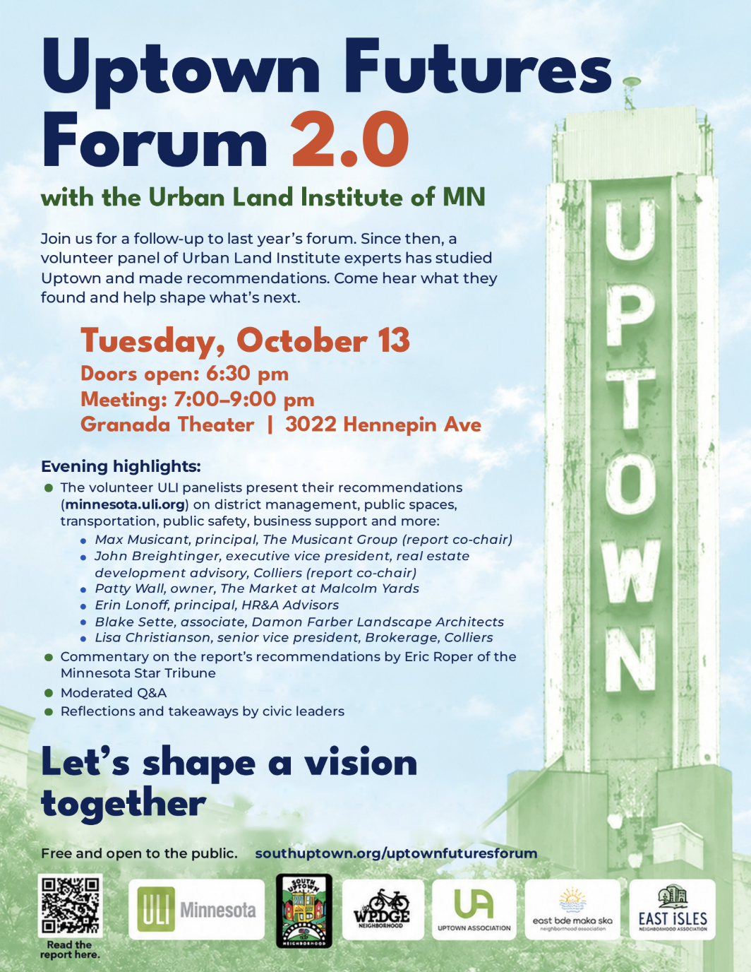 Uptown Futures Forum 2.0