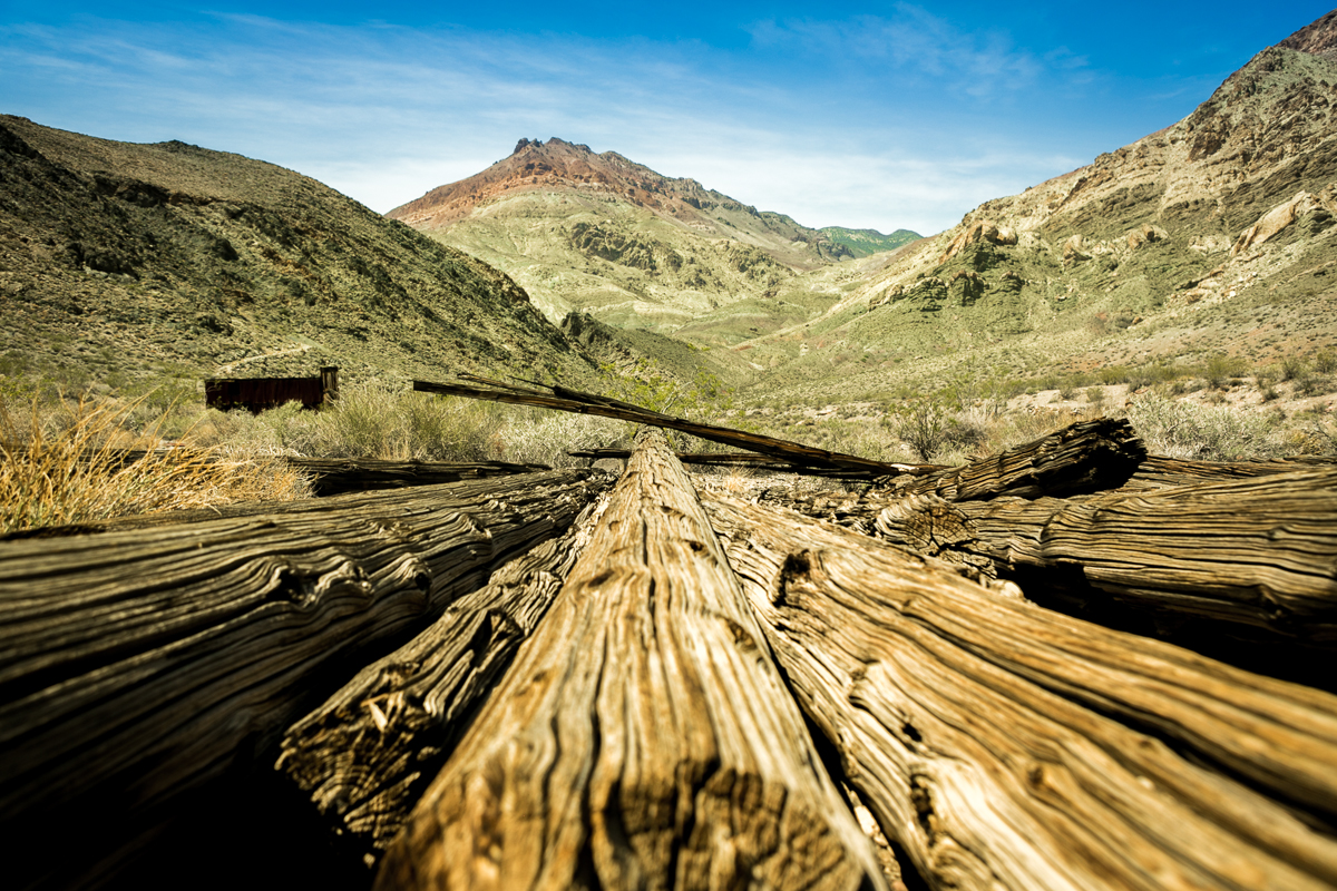 Leadfield Ghost Town - Death Valley