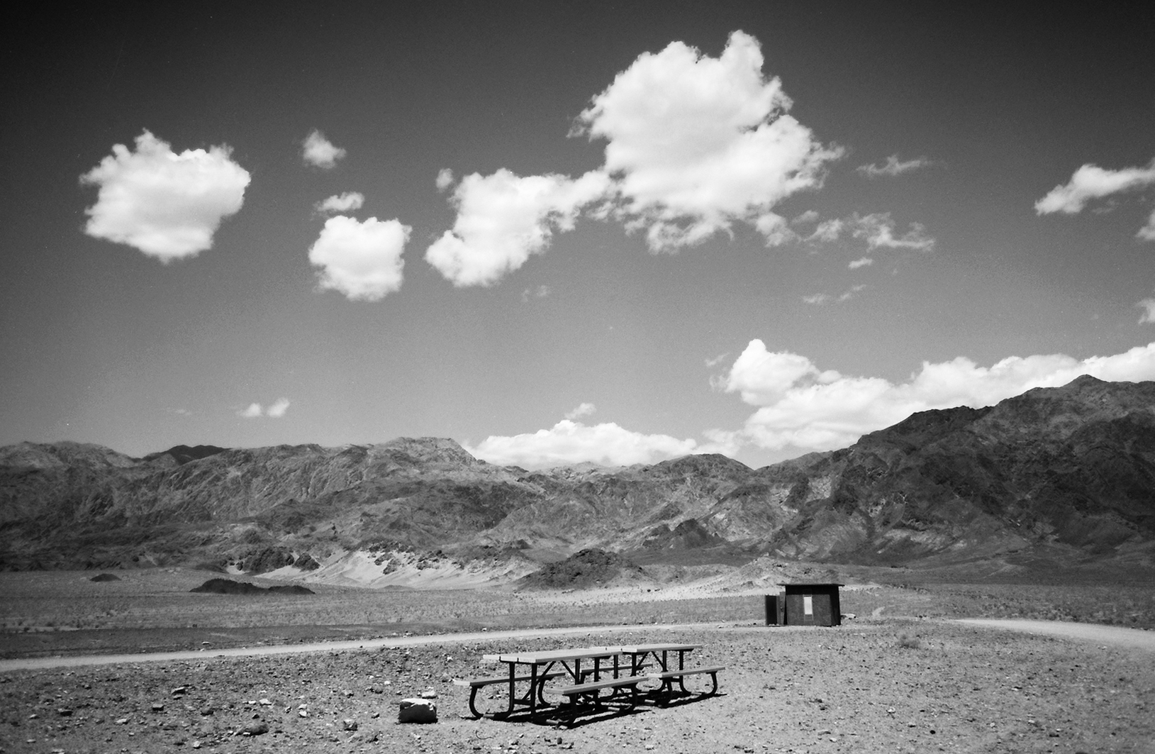 Rest Stop - Death Valley