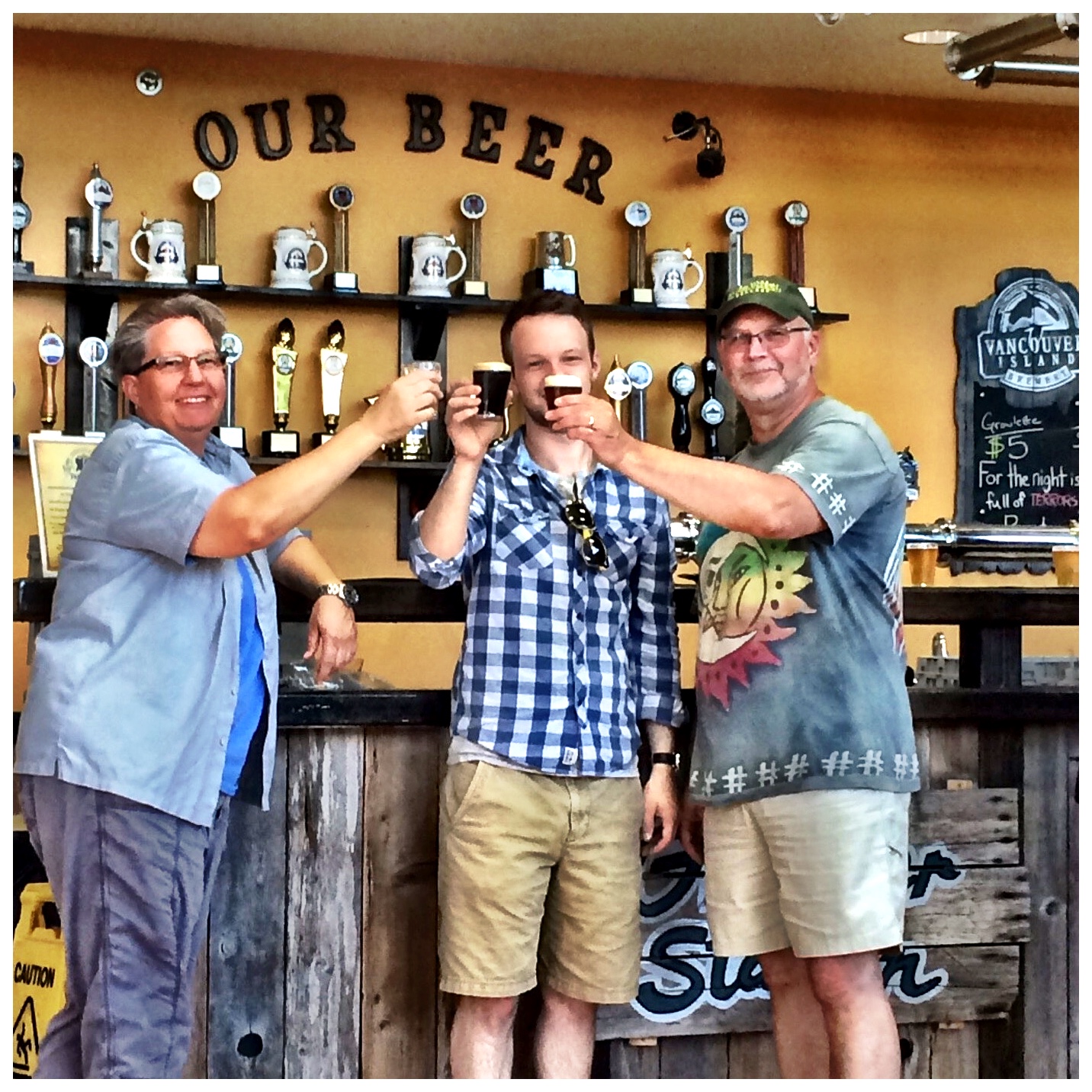 Tasting Room at Vancouver Island Brewery, Victoria British Columbia