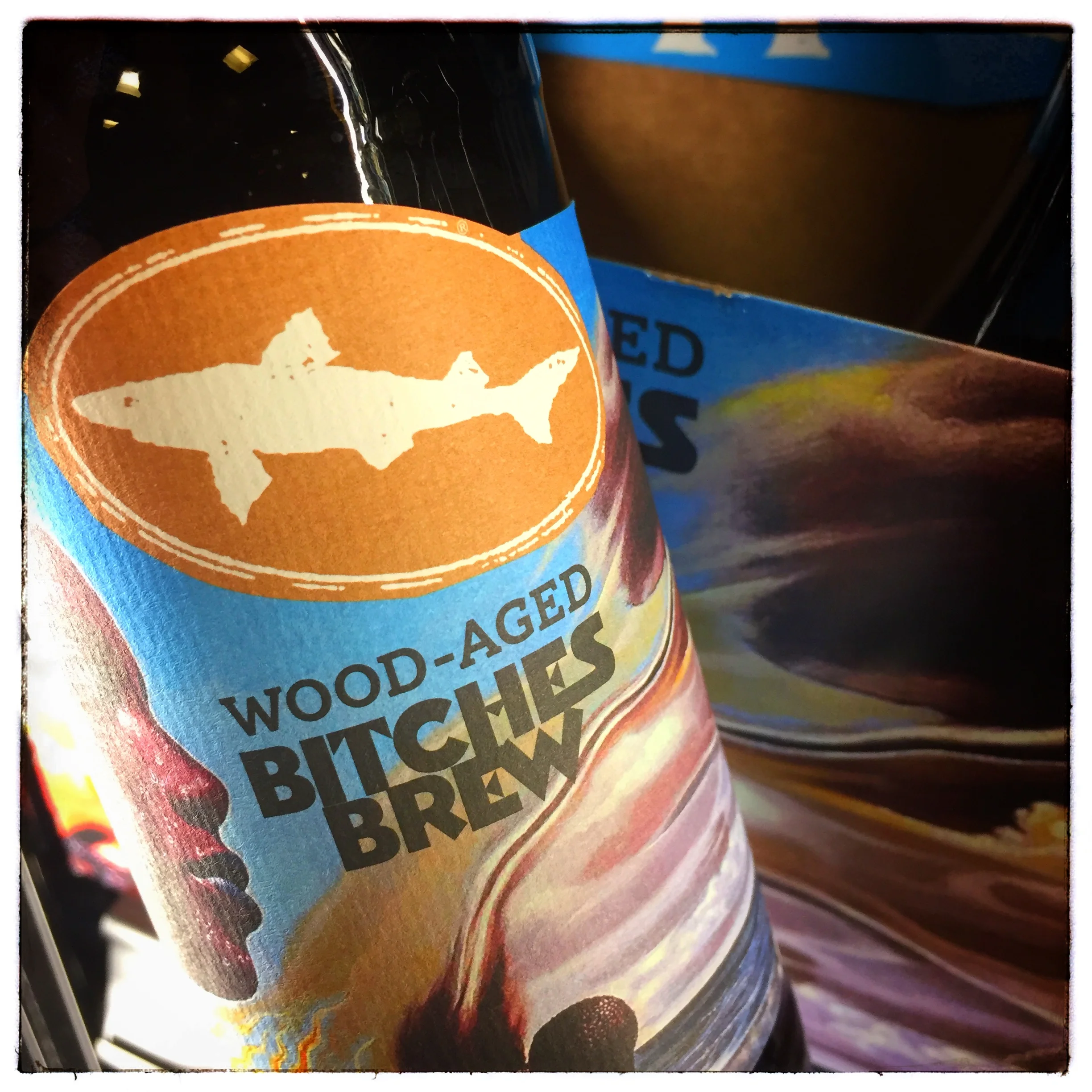 Dogfish Head's Wood-aged Bitches Brew — one example of the many excellent beers on the market.